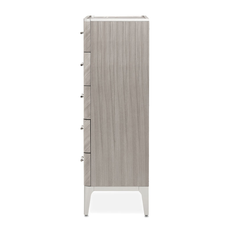 Lanterna - Highboy Chest - Silver Mist