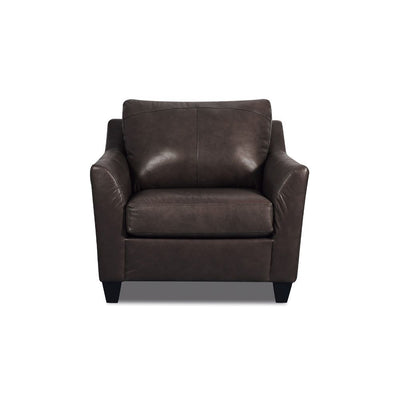 Cocus - Chair - Espresso Top Grain Leather Match - Grand Furniture GA