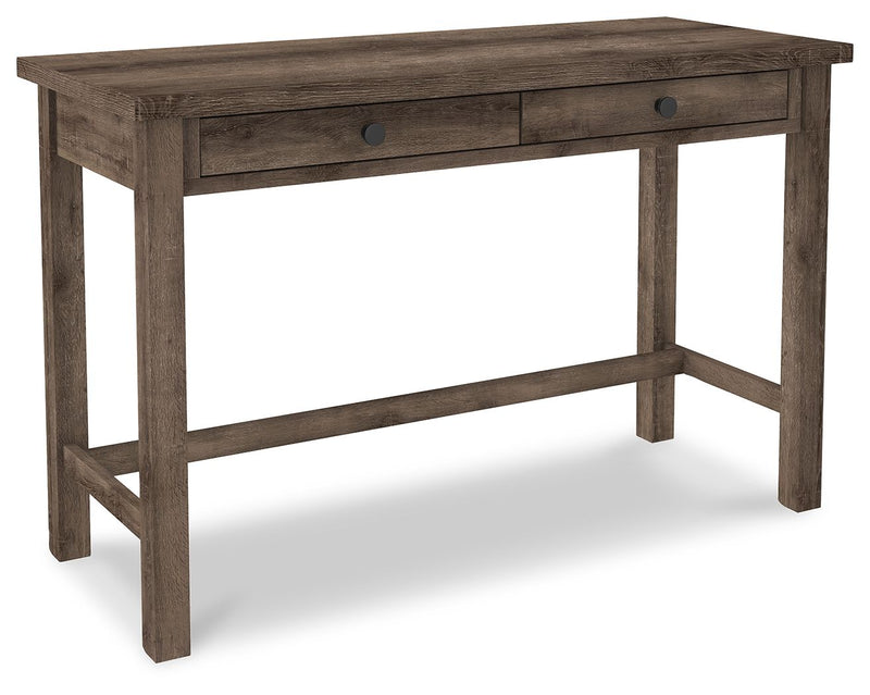 Arlenbry - Gray - Home Office Desk - Rectangular.