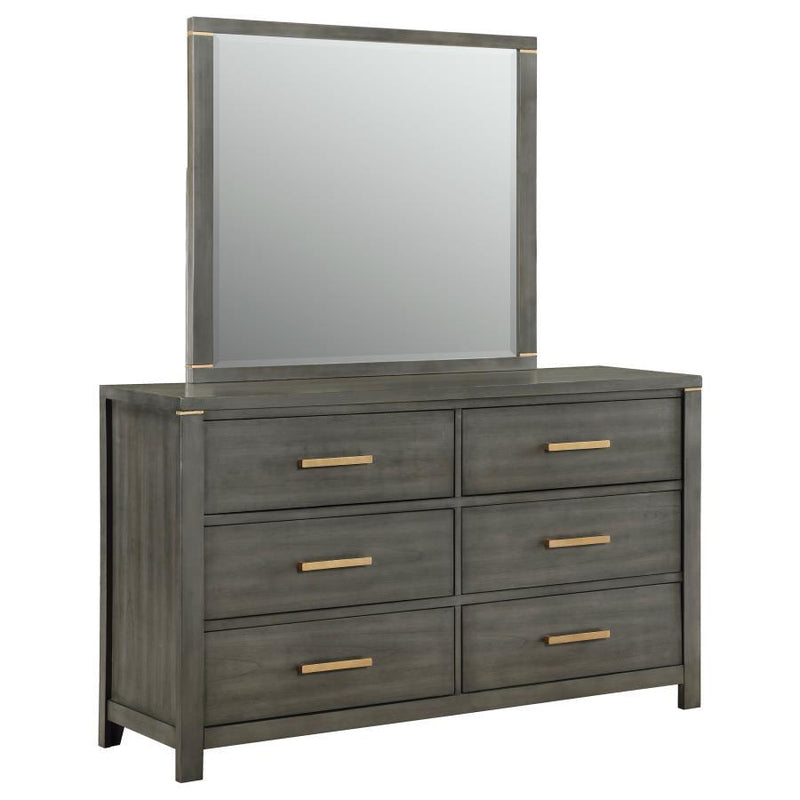 Kieran - Dresser Mirror - Gray