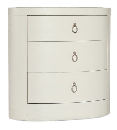 Serenity - Wavecrest Oval Nightstand.