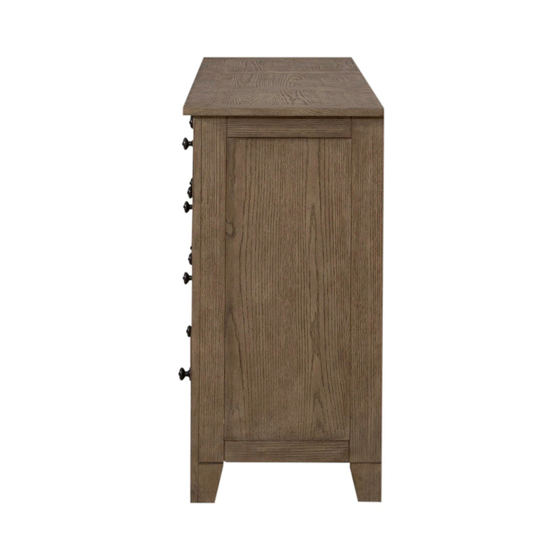 Grandpas Cabin - 7 Drawers Dresser - Light Brown