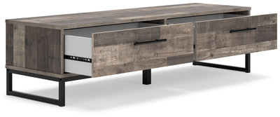 Neilsville - Black / Gray - Storage Bench