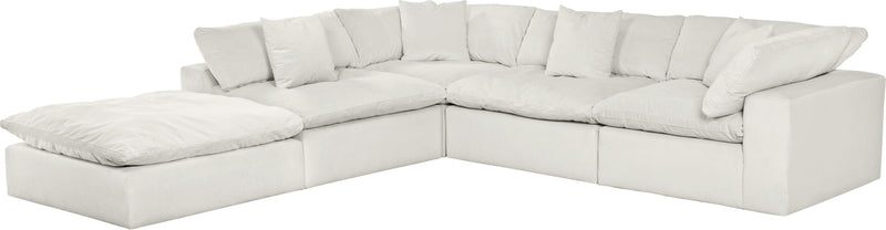 Posh Modular Sectional - Armless - Porcelain - 38"