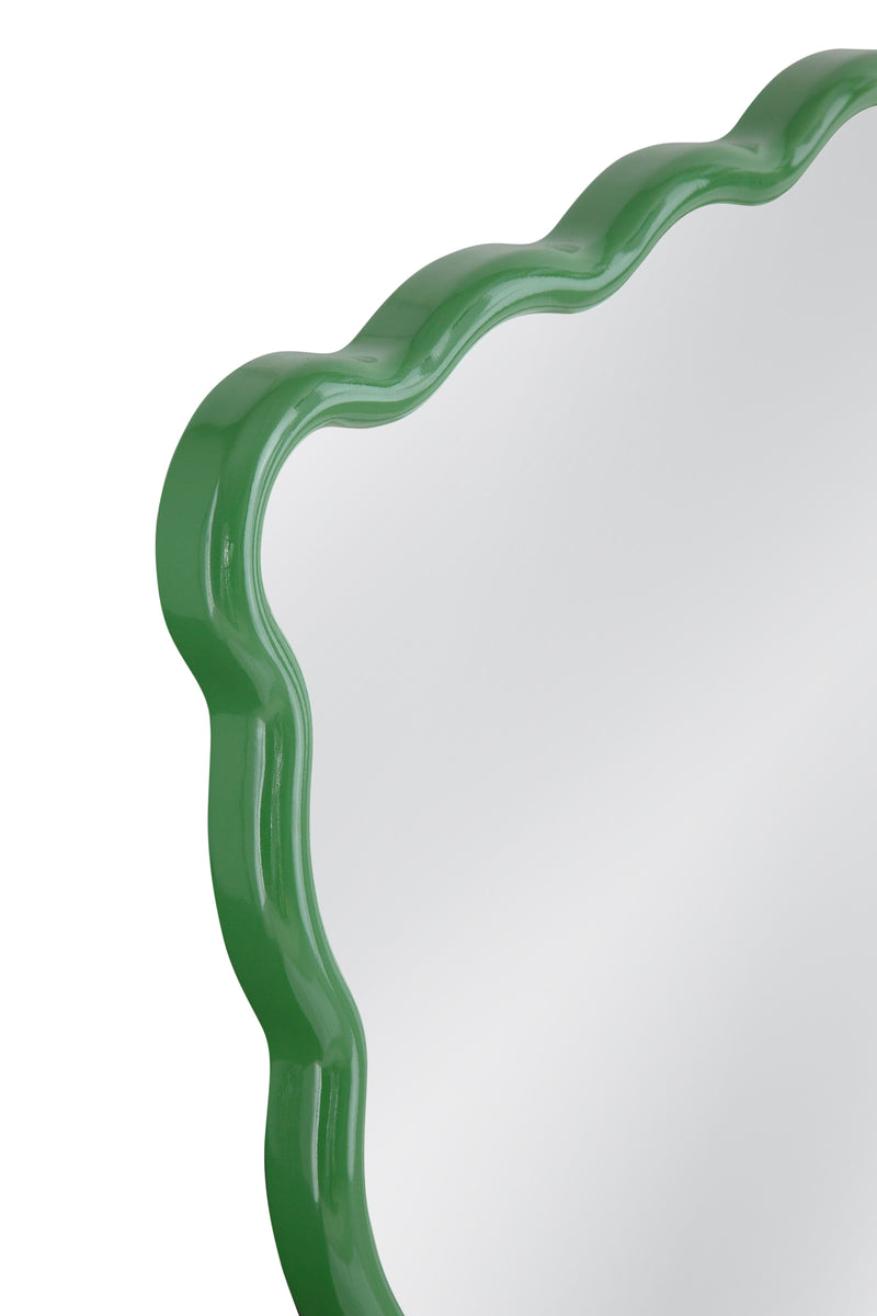 Cassia - Rectangular Wall Mirror - Green
