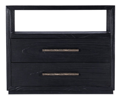 Linville Falls - Shou Sugi Ban 2-Drawer Nightstand