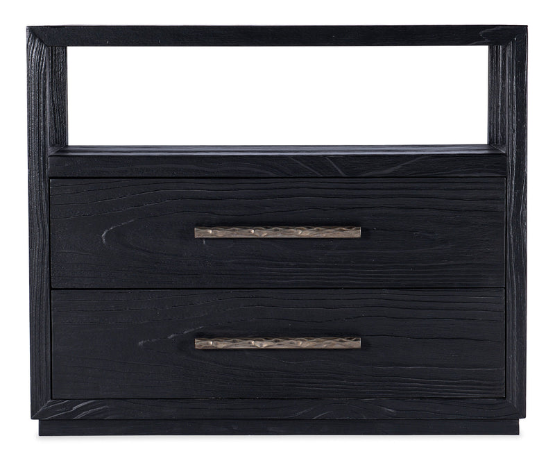 Linville Falls - Shou Sugi Ban 2-Drawer Nightstand