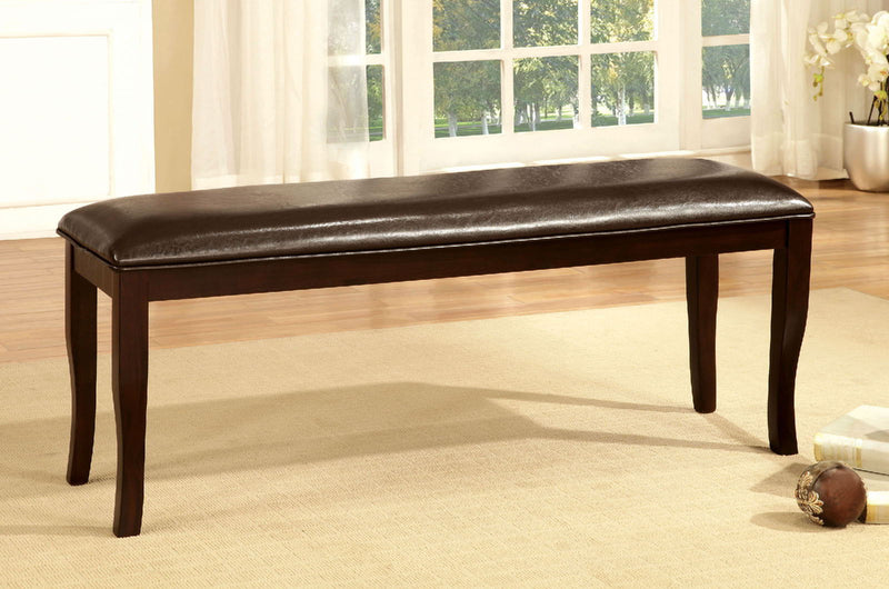 Woodside - Bench - Dark Cherry / Espresso - Grand Furniture GA