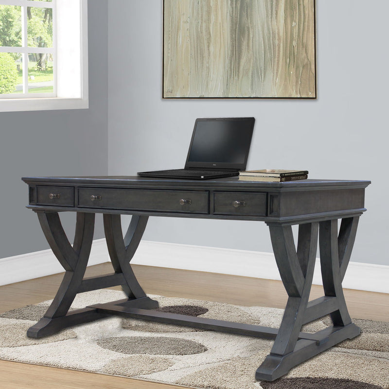 Washington Heights - Writing Desk - Washed Charcoal