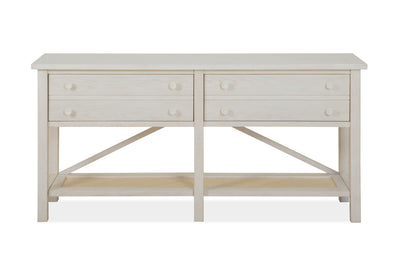 Ellison - Rectangular Sofa Table - Antique White.