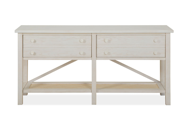 Ellison - Rectangular Sofa Table - Antique White.