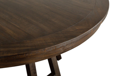 Westley Falls - Round Dining Table - Graphite.