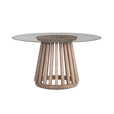 Laguna - Round Dining Table - Light Brown