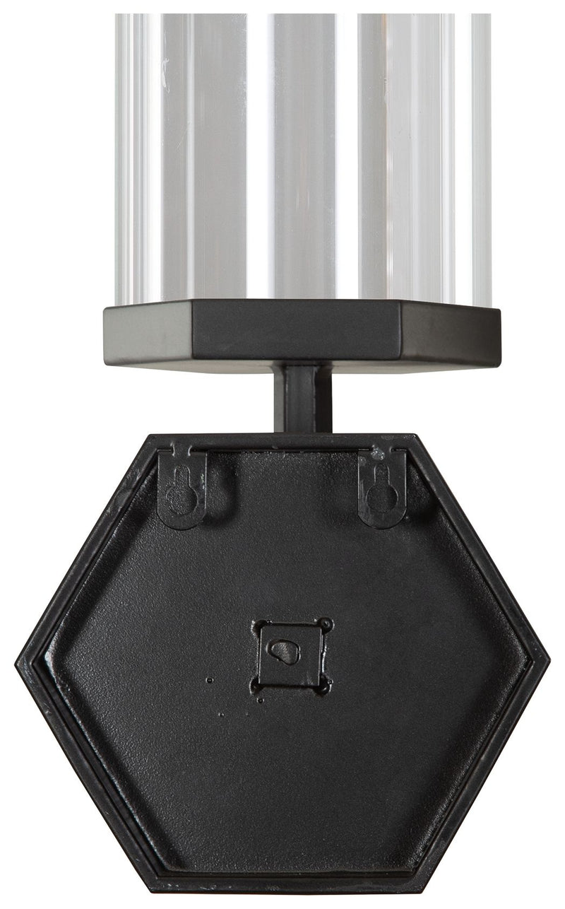 Teelston - Gunmetal Finish - Wall Sconce.