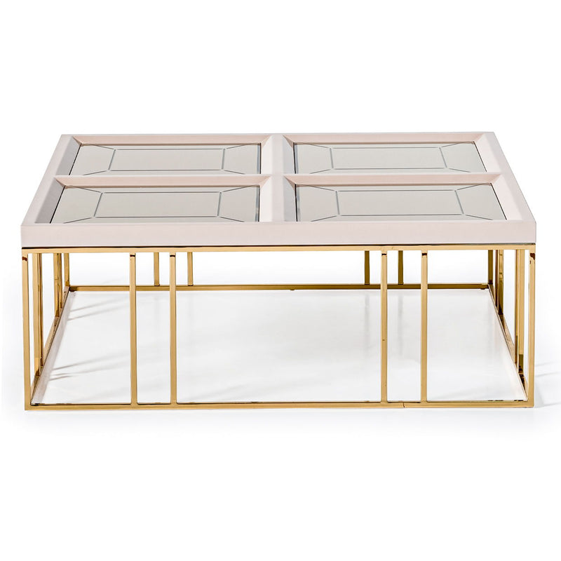 Carmela - Cocktail Table - Shimmer Ivory