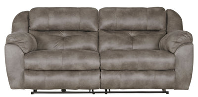 Ferrington - Power Lay Flat Reclining Sofa with Power Adjustable Headrest & Lumbar