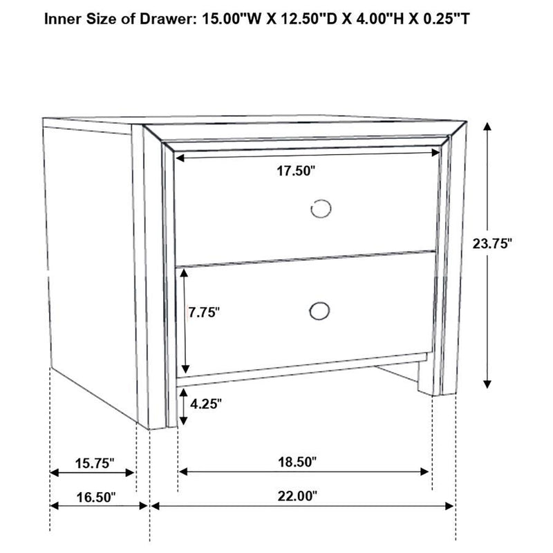 Serenity - Nightstand - Grand Furniture GA