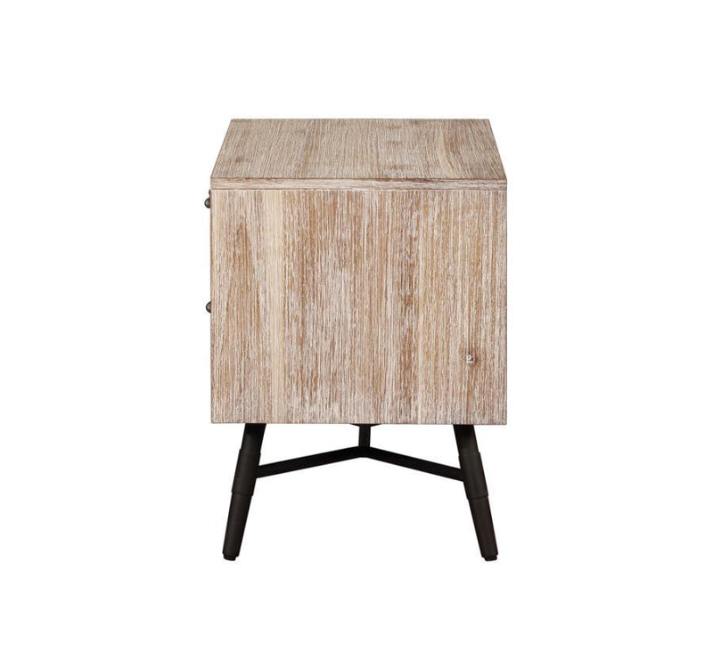 Marlow - 2-Drawer Nightstand - Rough Sawn Multi