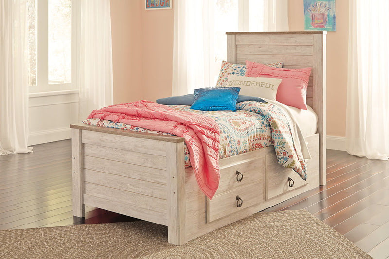 Willowton - Panel Bed.