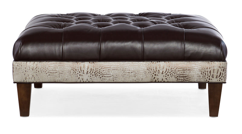 Fair-N-Square - XL Tufted Square Ottoman