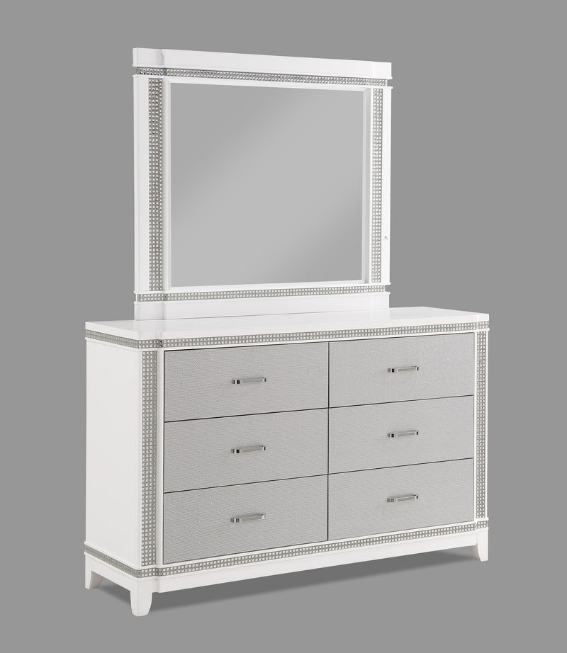 Ariane - Dresser & Mirror - Dressers - Grand Furniture GA