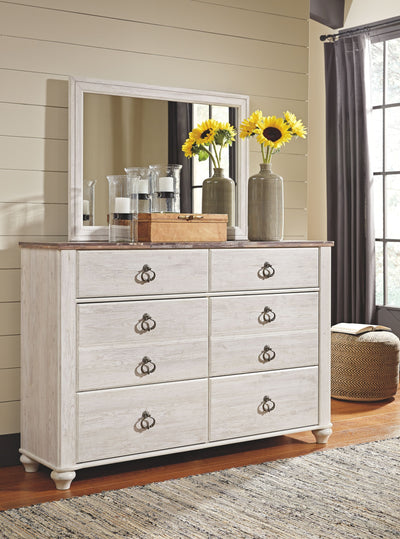 Willowton - Dresser, Mirror.