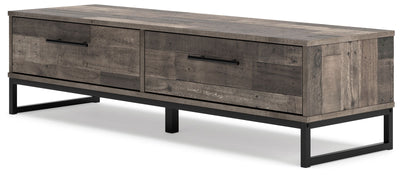 Neilsville - Black / Gray - Storage Bench