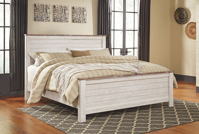 Willowton - Panel Bed.