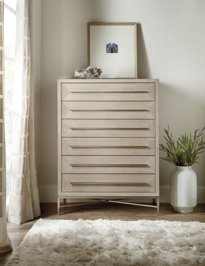 Cascade - 6-Drawer Chest - Light Brown.