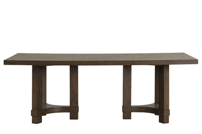 Cityscape - Rectangle Dining Table - Dark Brown