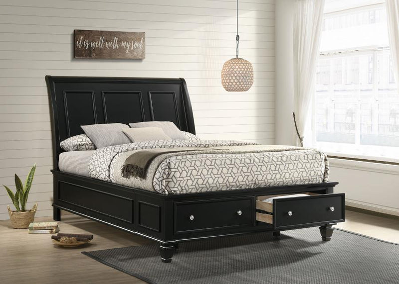 Sandy Beach - Storage Sleigh Bed - Grand Furniture GA