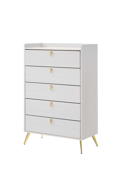 Zeena - Chest - White Finish - Grand Furniture GA