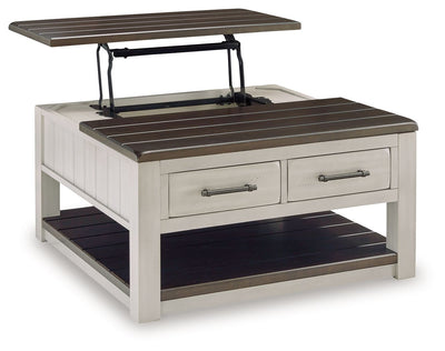 Darborn - Gray / Brown - Lift Top Cocktail Table.