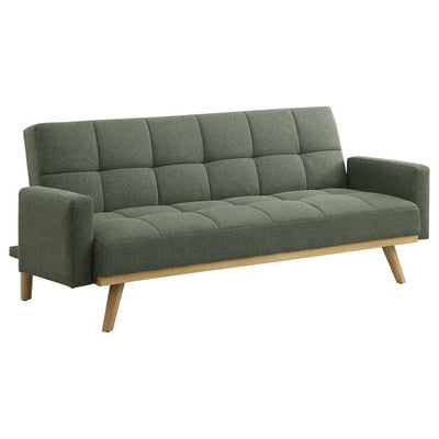 Kourtney - Upholstered Track Arms Covertible Sofa Bed