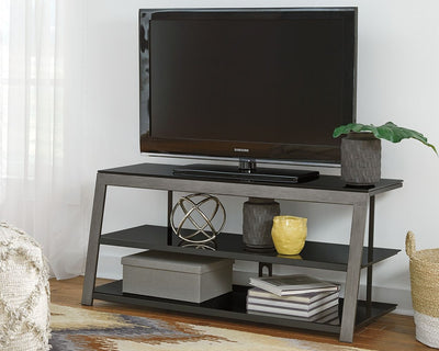 Rollynx - Black - TV Stand.