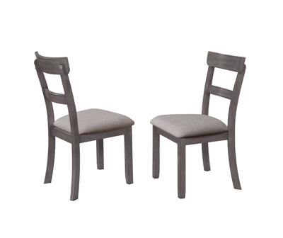 Henderson - 5 Piece Dinette Set - Gray - Grand Furniture GA