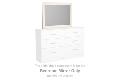 Stelsie - White - Bedroom Mirror.