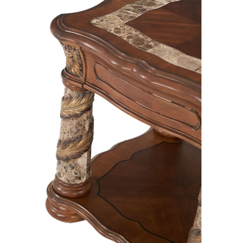 Villa Valencia - End Table - Classic Chestnut.