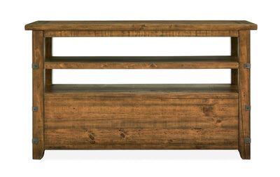 Chesterfield - Rectangular Sofa Table - Farmhouse Timber.