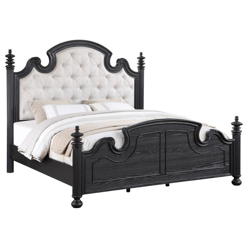 Celina - Bed With Upholstered Headboard