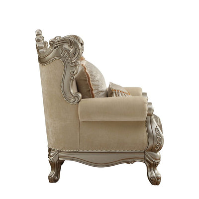 Ranita - Chair - Fabric & Champagne - Grand Furniture GA