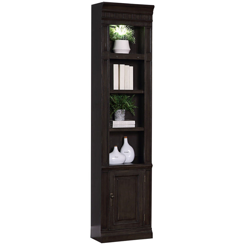 Washington Heights - Open Top Bookcase - Washed Charcoal