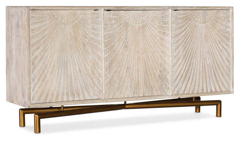 Entertainment Console 70" - Light Wood.