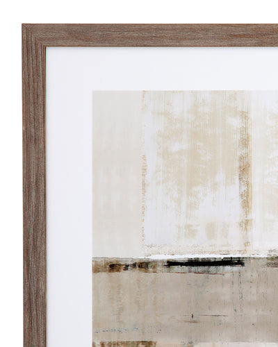 Across the Abstract Bay (Set of 2) - Gray