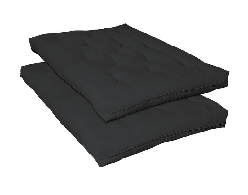 8" Premium Futon Pad - Black - Futon Pads - Grand Furniture GA