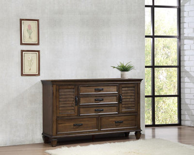 Franco - 5-drawer Dresser - Dressers - Grand Furniture GA