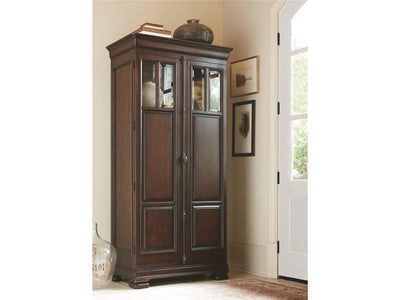 Reprise - Tall Cabinet - Dark Brown.