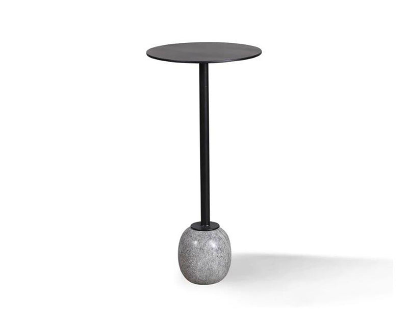 Crossings Serengeti - Accent Table - Iron and Marble