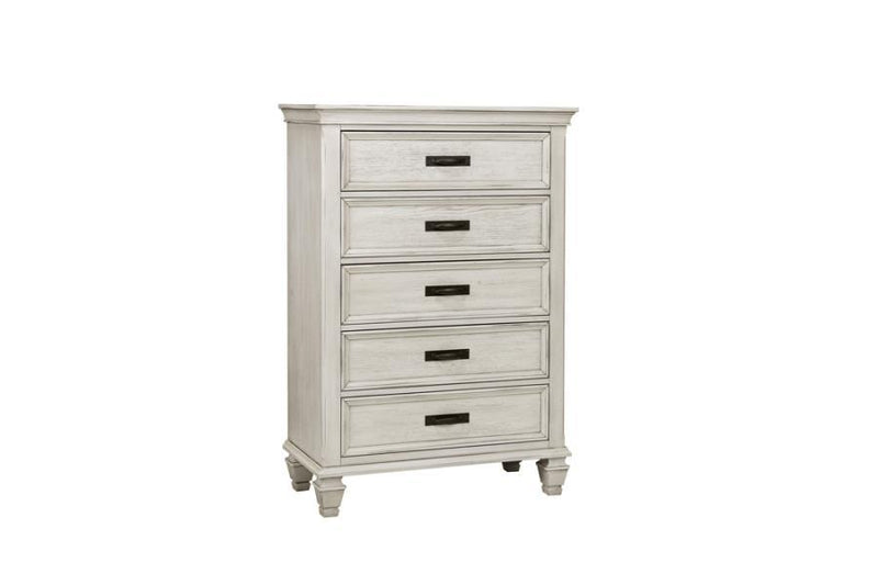 Franco - 5-drawer Chest - Accent Chests - Grand Furniture GA