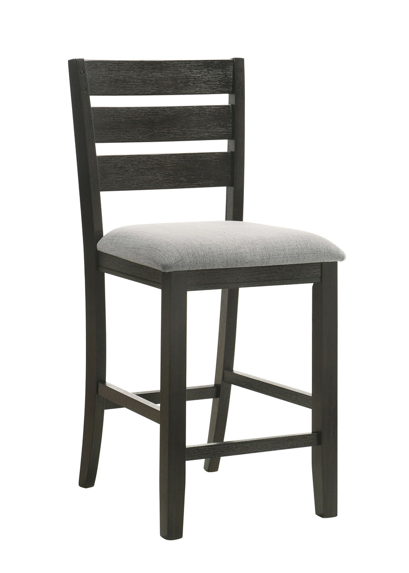 Bardstown - Counter Chair (Set of 2) - Wheat Charcoal.